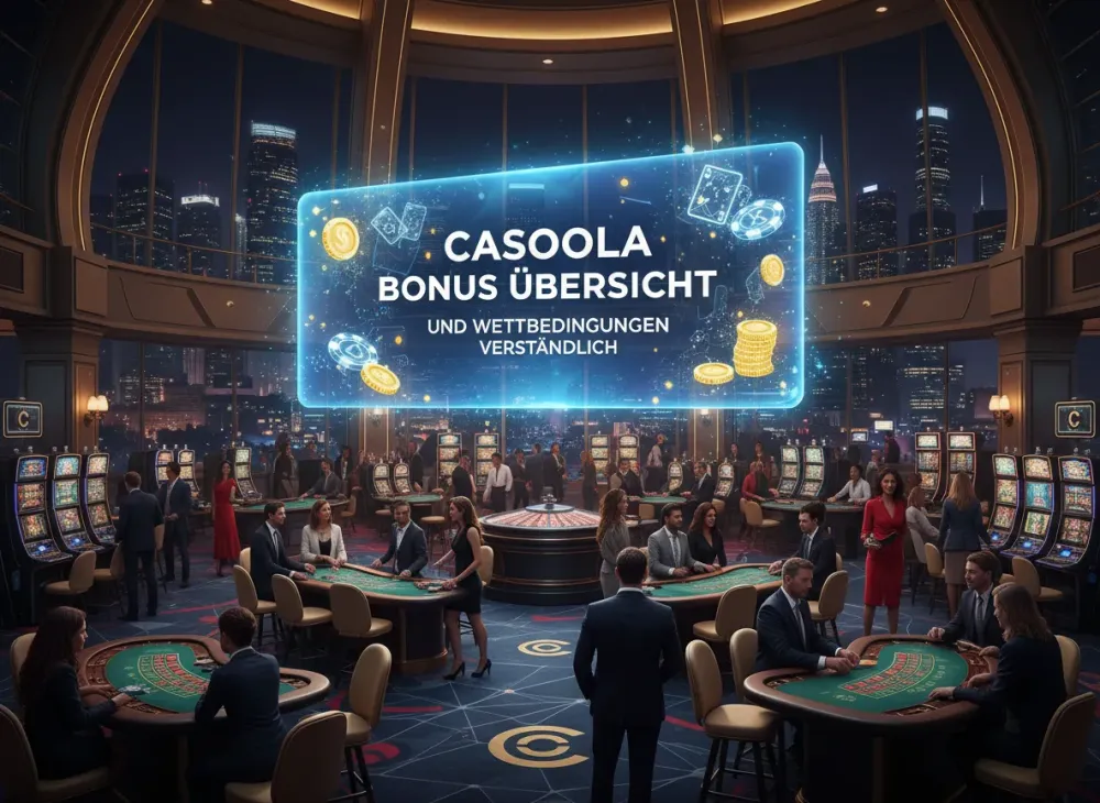 Casoola bonus Übersicht und Wettbedingungen verständlich