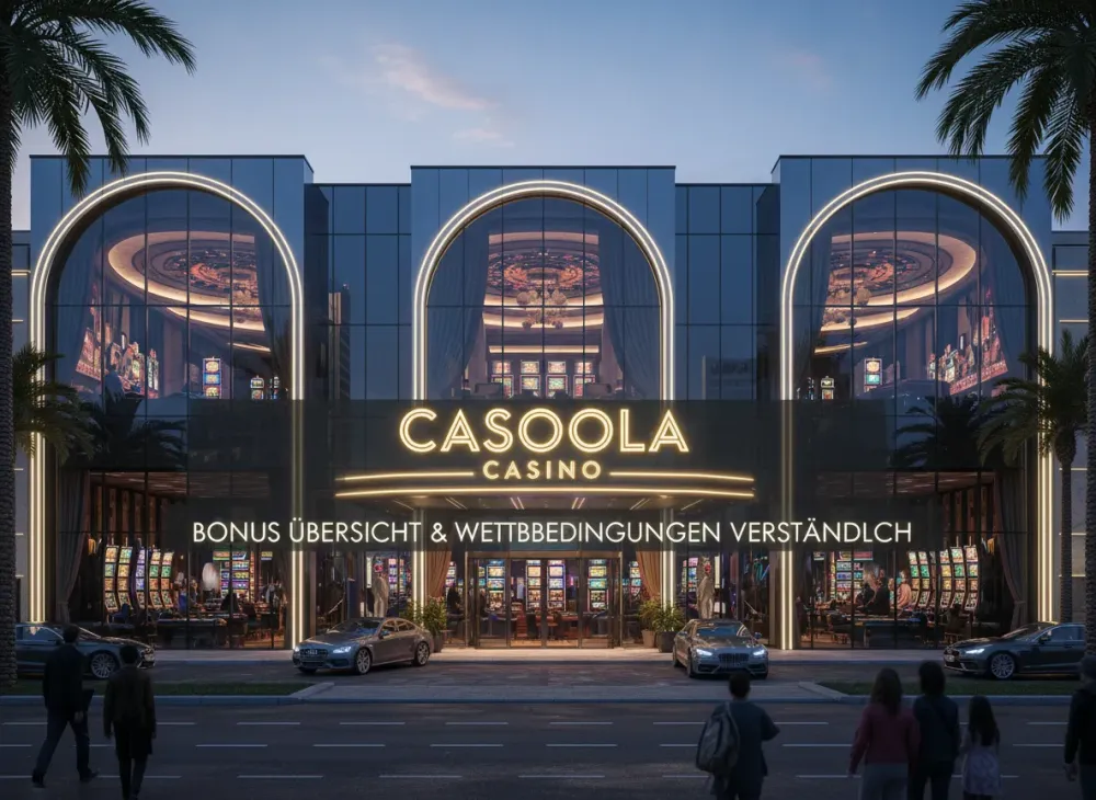 Casoola bonus Übersicht und Wettbedingungen verständlich